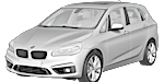 BMW F45 P02BA Fault Code